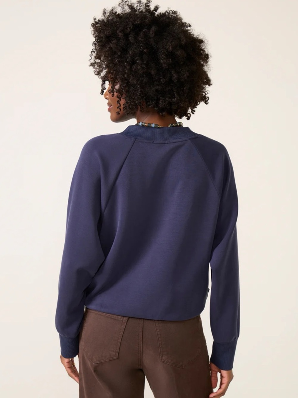 EVEREVE Maddox Sweatshirt in Navy ~ Size Small - Picture 4 of 7